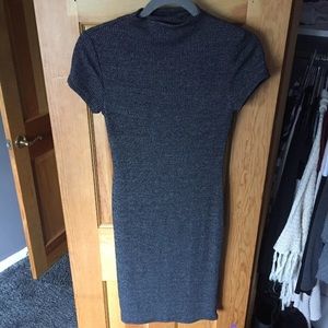 Gray Charlotte Russe knitted dress